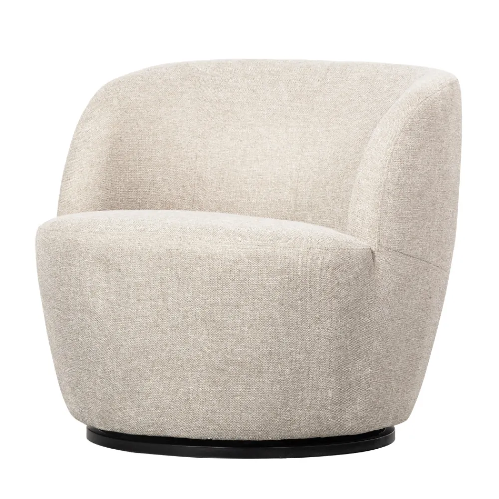 Woood SERRA Fauteuil pivotant design en tissu
