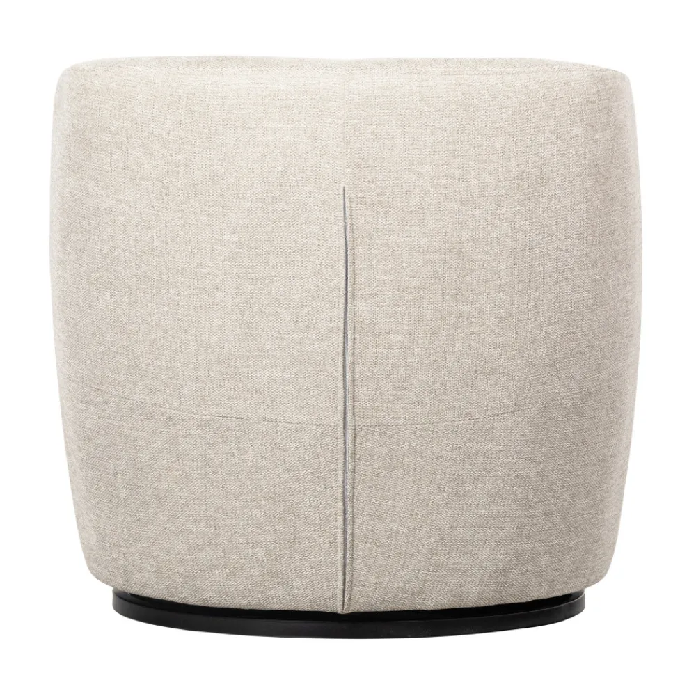 Woood SERRA Fauteuil pivotant design en tissu