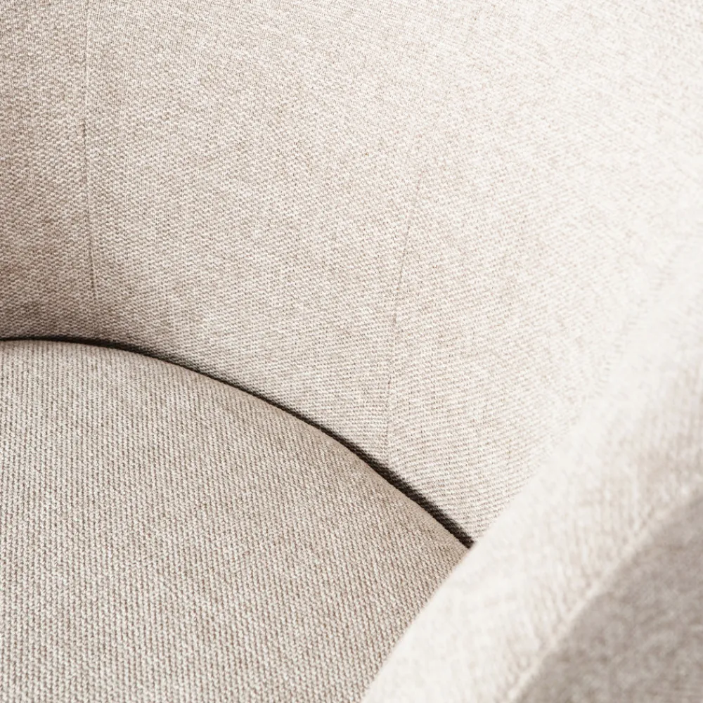 Woood SERRA Fauteuil pivotant design en tissu