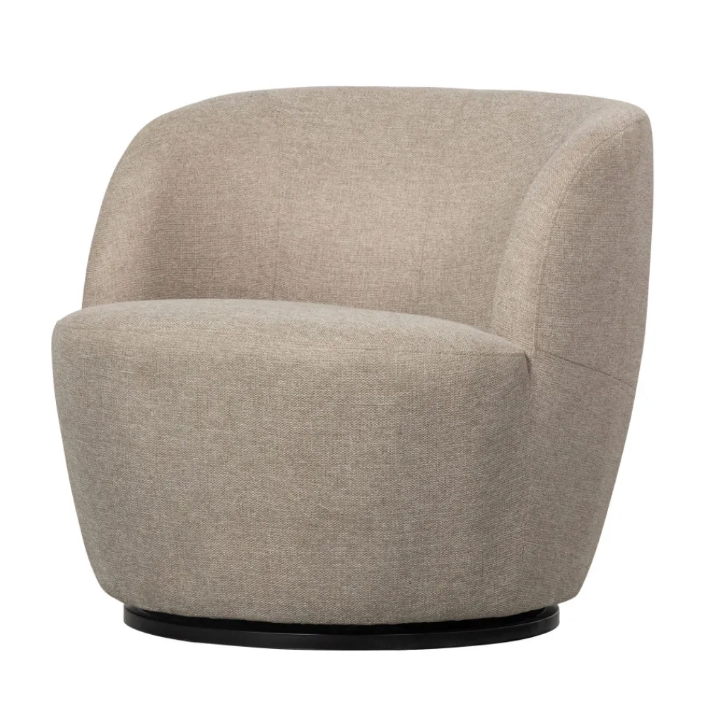 Woood SERRA Fauteuil pivotant design en tissu