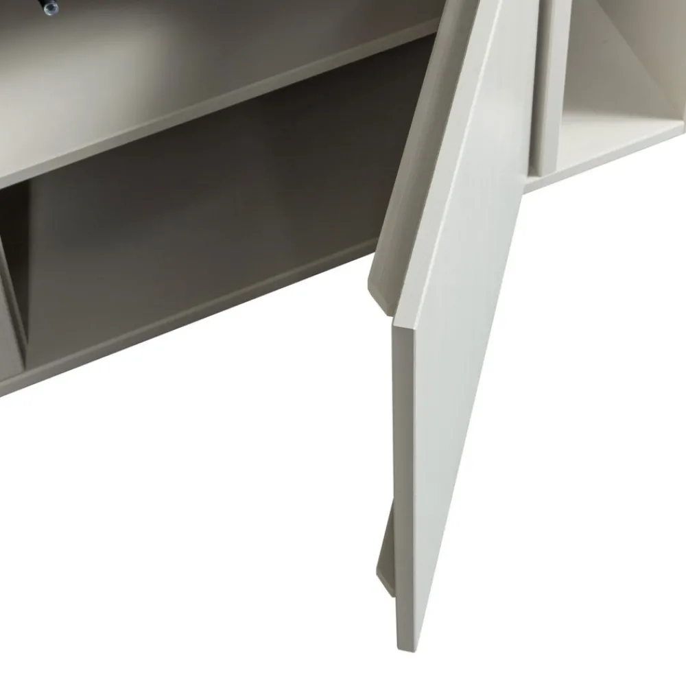Vtwonen SETTLE DOWN Meuble TV 2 portes en bois L108cm