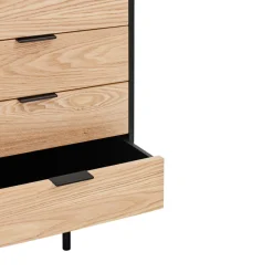 Teulat SIERRA Buffet en bois 2 portes 4 tiroirs L159,2cm