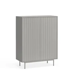 Teulat SIERRA Buffet haut en bois 2 portes 2 tiroirs