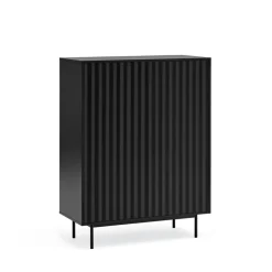 Teulat SIERRA Buffet haut en bois 2 portes 2 tiroirs