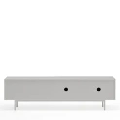 Teulat SIERRA Meuble TV 2 portes, 3 tiroirs en bois L180cm