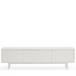 Teulat SIERRA Meuble TV en bois 3 portes L180cm