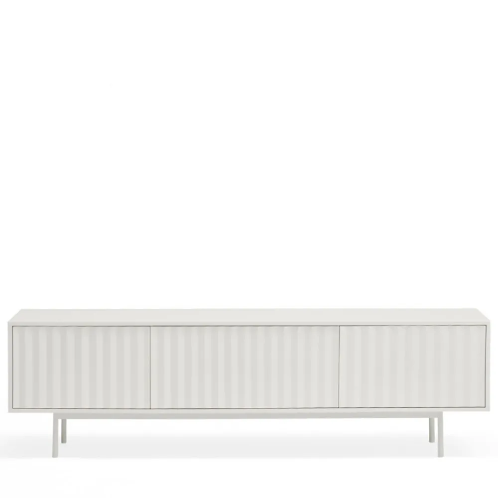 Teulat SIERRA Meuble TV en bois 3 portes L180cm