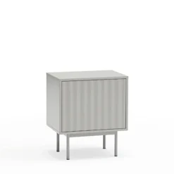 Teulat SIERRA Table de chevet 1 porte 2 tiroirs en bois