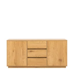 Drawer SINCE Buffet 2 portes, 3 tiroirs en bois L180cm