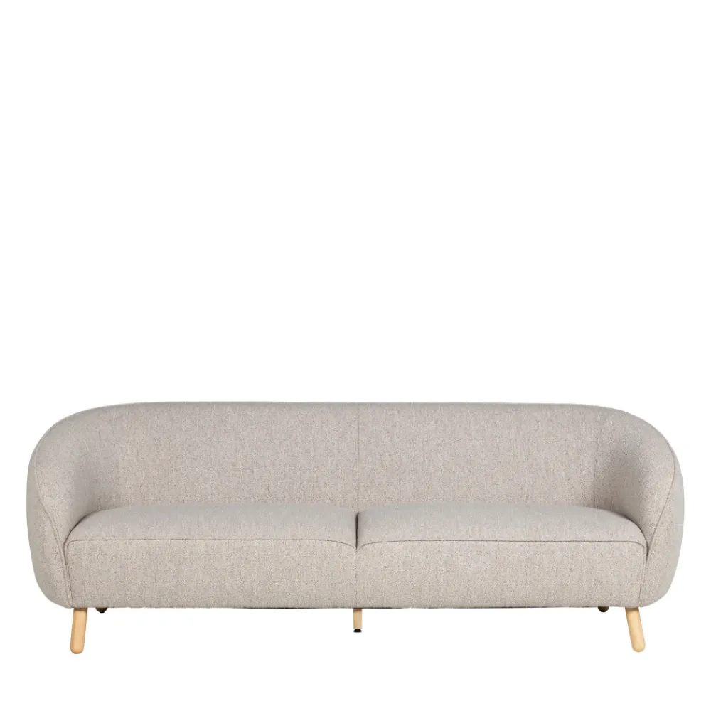 Drawer SINCLAIR Canapé 3 places en tissu bouclette