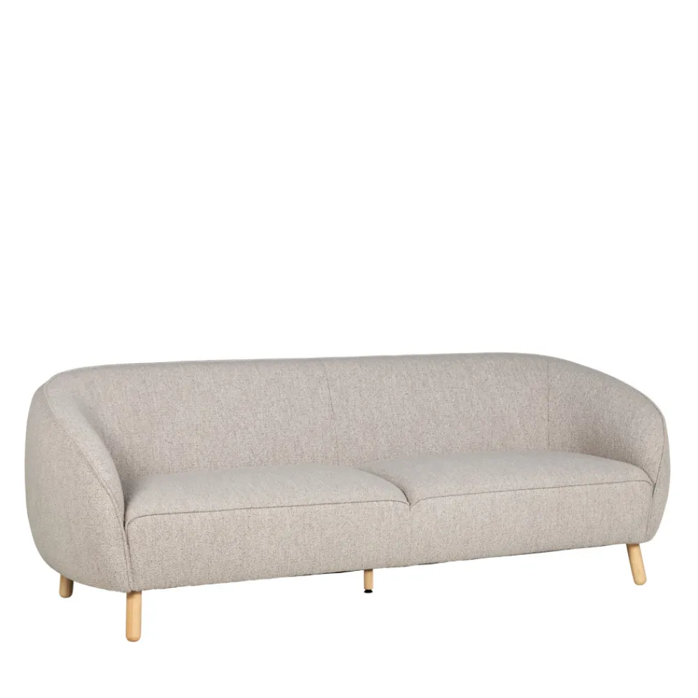 Drawer SINCLAIR Canapé 3 places en tissu bouclette