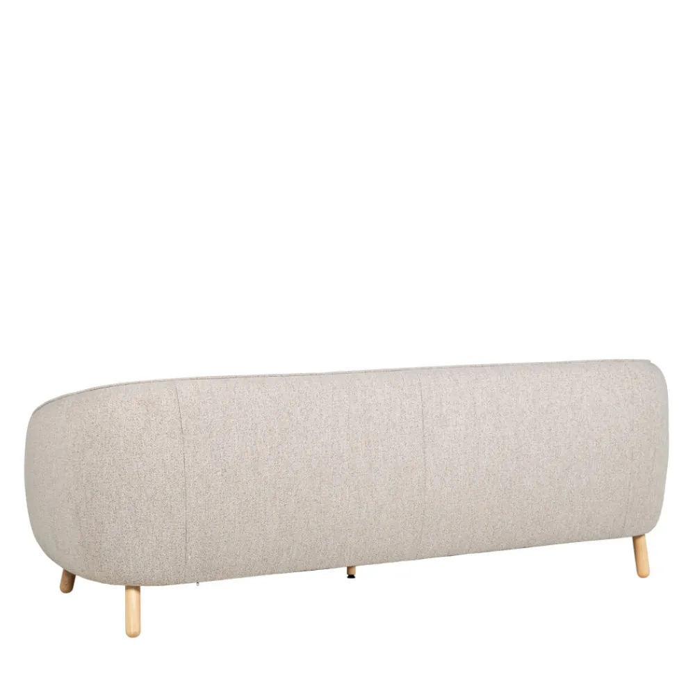 Drawer SINCLAIR Canapé 3 places en tissu bouclette