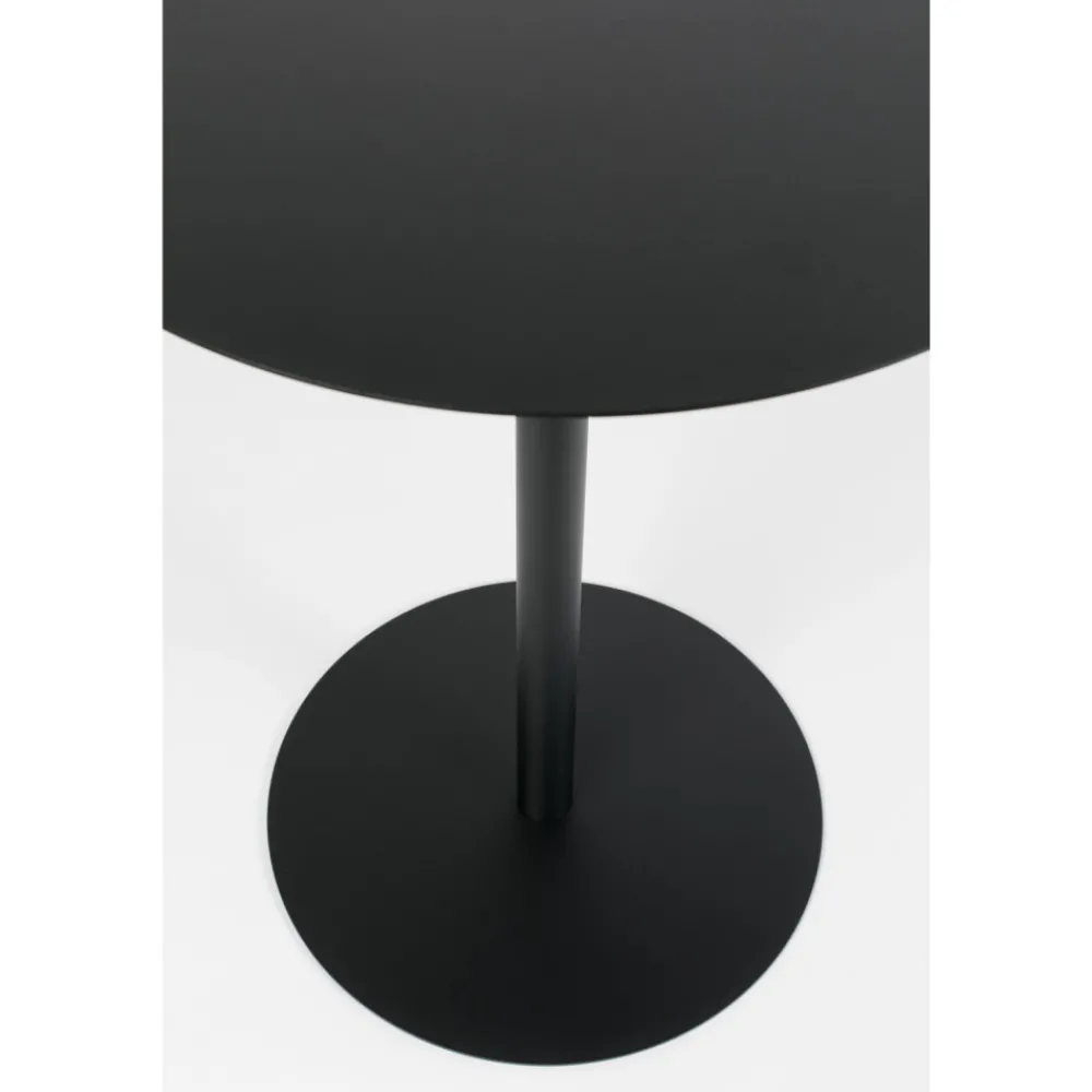 Zuiver SNOW Table de bistrot ronde en métal ø57cm