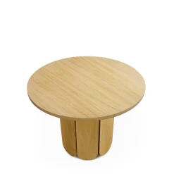Woodman SOFT Table à manger 4 personnes ronde en bois