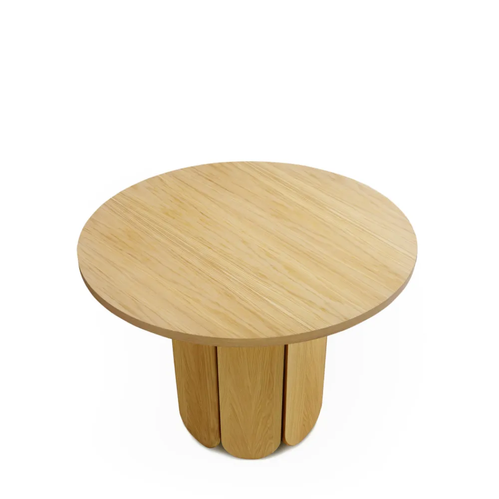 Woodman SOFT Table à manger 4 personnes ronde en bois