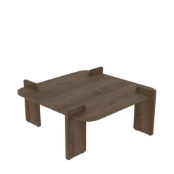 Drawer SOLENI Table basse en bois 90x90cm
