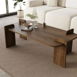 Drawer SOLENI Table basse en bois 120x60cm