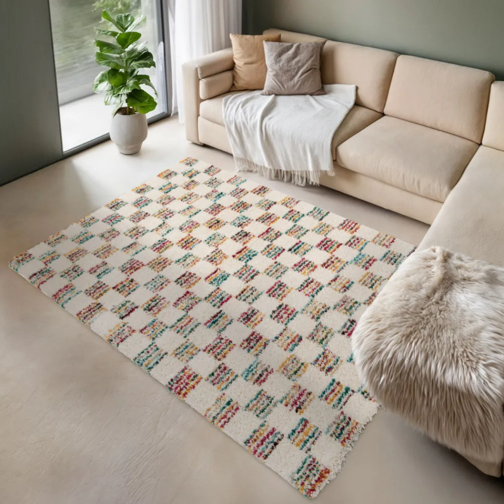 Drawer SPOTI Tapis damiers