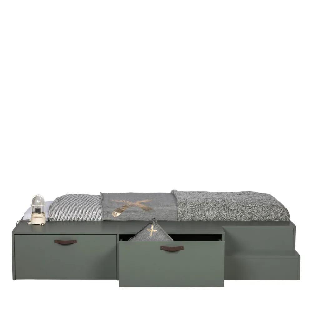Enfant Vtwonen STAGE Lit avec multiples rangements en bois