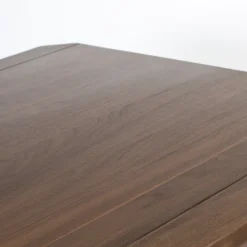 Zuiver STORM Table à manger 8 personnes aux bords arrondis en bois