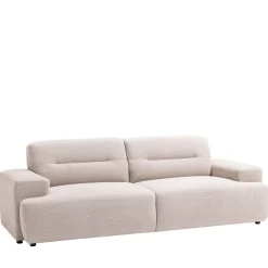 Drawer STUNE Canapé droit 4 places en tissu à accoudoirs larges