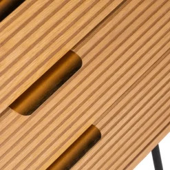 Drawer SVEG Buffet 2 portes 3 tiroirs en bois L160cm