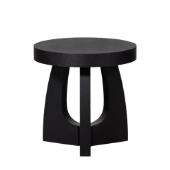 Woood TALA Table d'appoint ronde en bois ø45cm