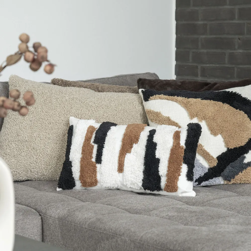 House Nordic TAVIRA Coussin en bouclette 45x60cm