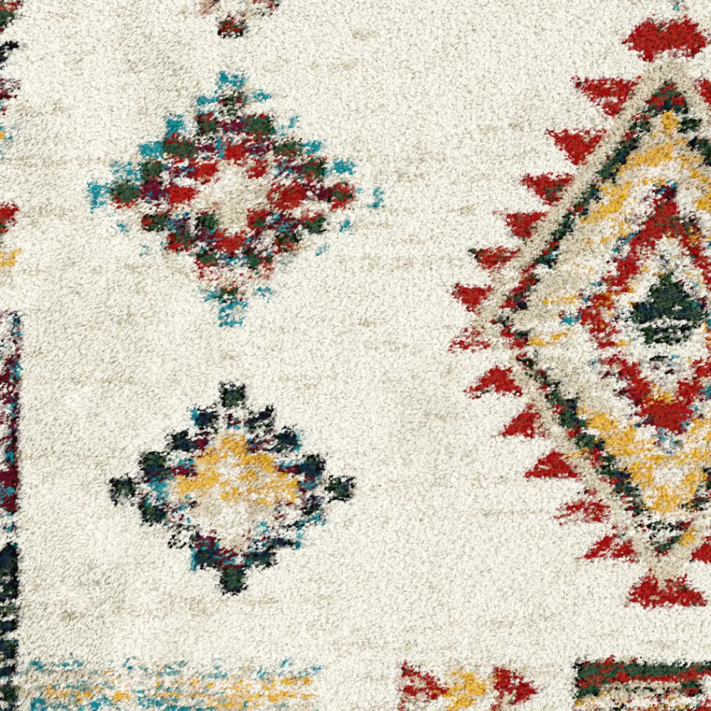Drawer TIKI Tapis d'inspiration berbère à losanges