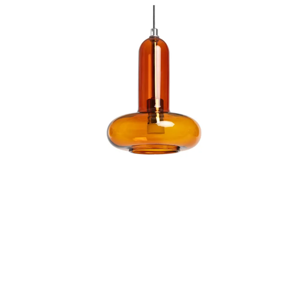 Drawer TIMO Suspension en verre avec LED intégrée ø15cm