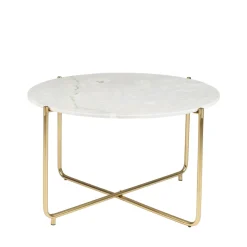 No name TIMPA Table basse en marbre ø70cm