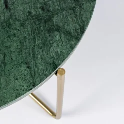 No name TIMPA Table basse en marbre ø70cm