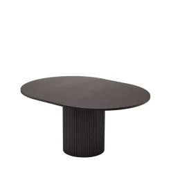 Woodman TOSCANA Table à manger extensible 4 à 6 personnes en bois ø120-160x120cm