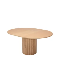 Woodman TOSCANA Table à manger extensible 4 à 6 personnes en bois ø120-160x120cm