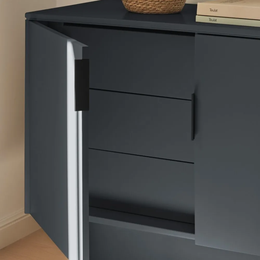 Teulat TOTEM Buffet 4 portes en bois L200cm