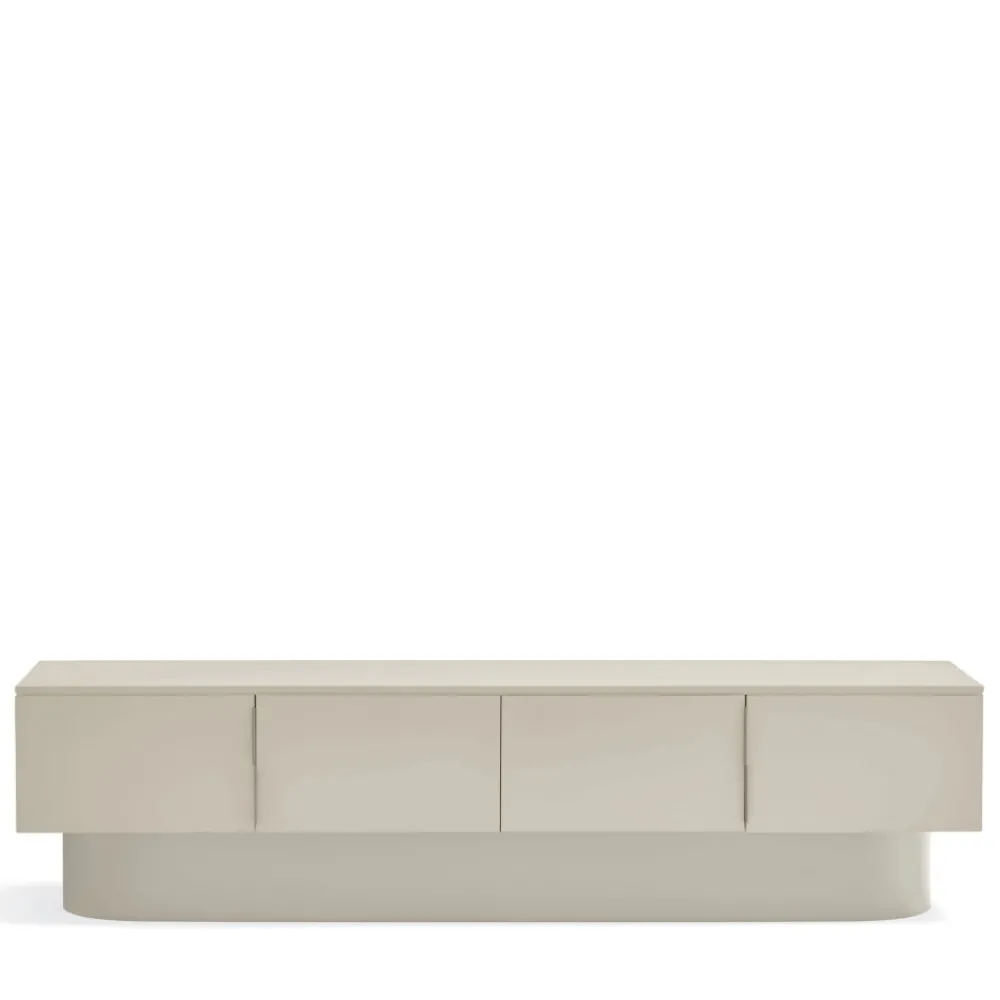 Teulat TOTEM Meuble TV 4 portes en bois L200 cm