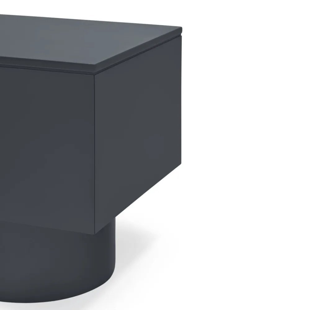 Teulat TOTEM Meuble TV 4 portes en bois L200 cm
