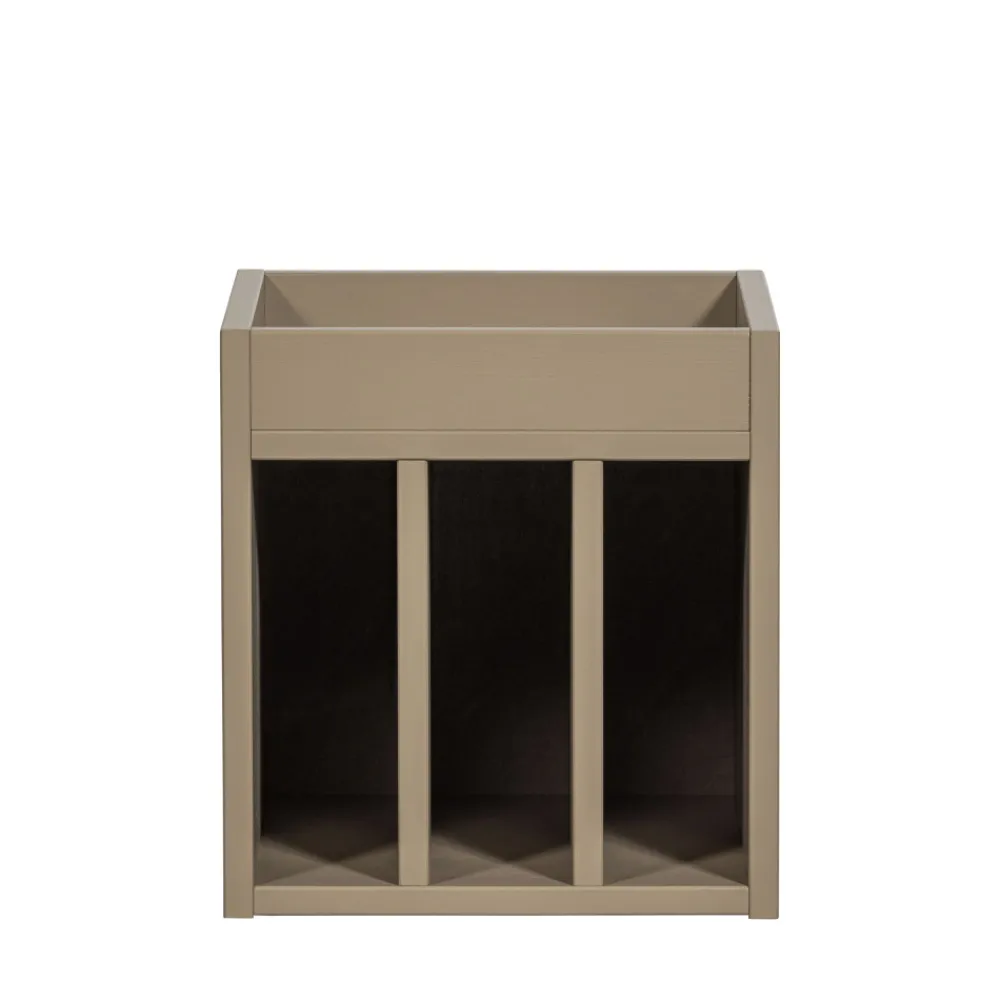 Woood TURNER Meuble de rangement vinyles en bois