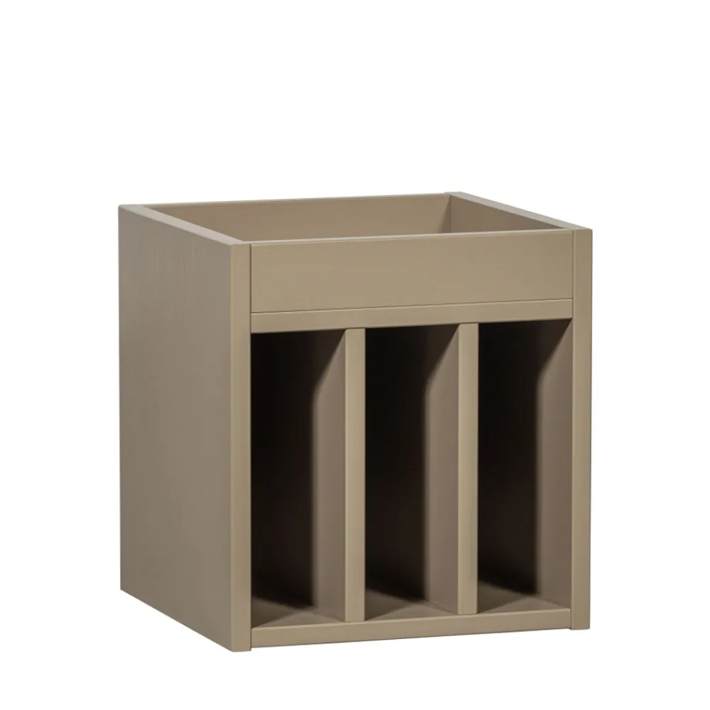 Woood TURNER Meuble de rangement vinyles en bois