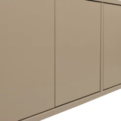 Woood TURNER Meuble TV 3 portes en bois L120cm