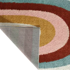 Enfant Drawer TUTTI Tapis à motif arc-en-ciel