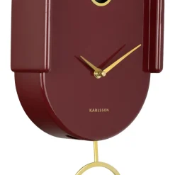 Karlsson TWEET Horloge murale en métal avec coucou