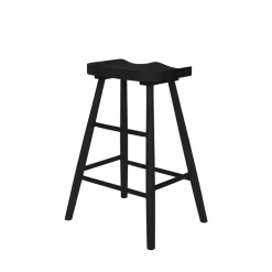 No name VANDER Tabouret de bar en bois H65,5cm