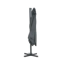 Drawer VEYA Parasol carré déporté en aluminium 3x3m