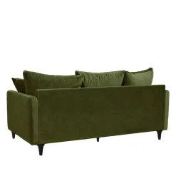 Drawer VILLABON Canapé 3 places en velours pieds tournés
