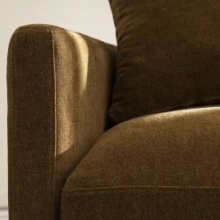 Drawer VILLABON Fauteuil XL en tissu pieds épingles noirs