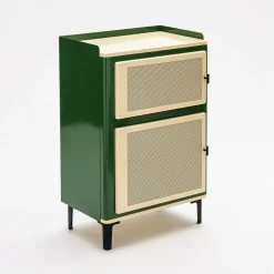 Drawer VINTAGIO Petit meuble de rangement 2 portes en métal H94cm