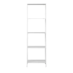 House Nordic VITA Etagère en bois et métal blanc 51x170cm