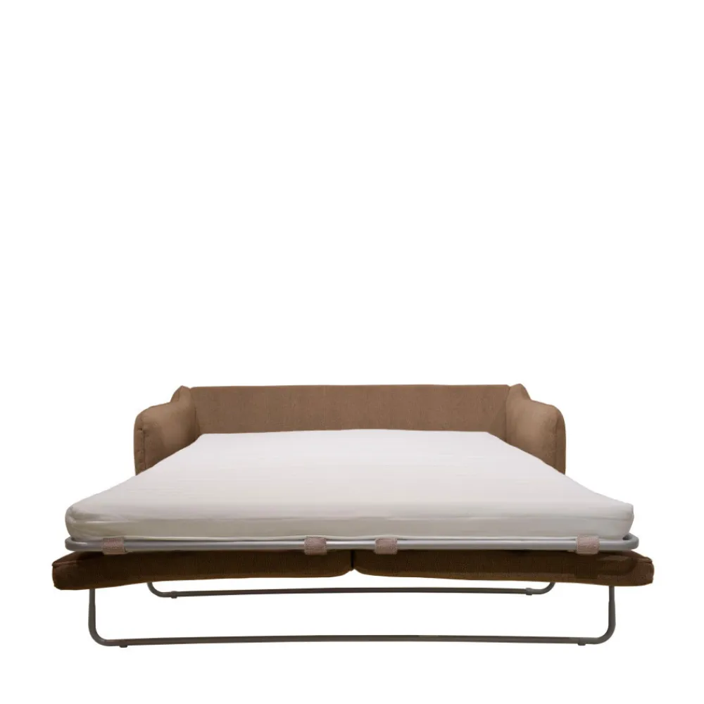 Drawer VORNAY Canapé convertible express 3 places en tissu pieds bois foncé