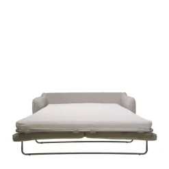 Drawer VORNAY Canapé convertible express 3 places en tissu pieds bois foncé